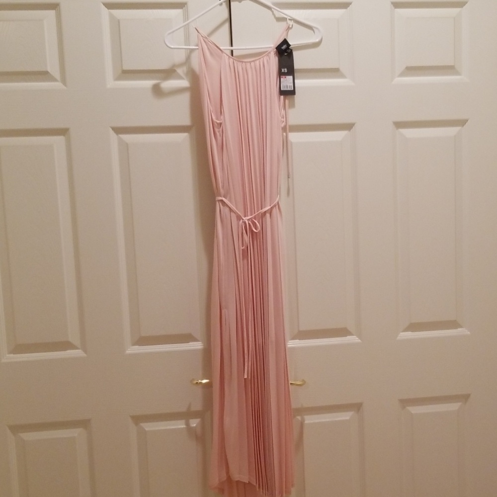 Light coral spring/summer dress